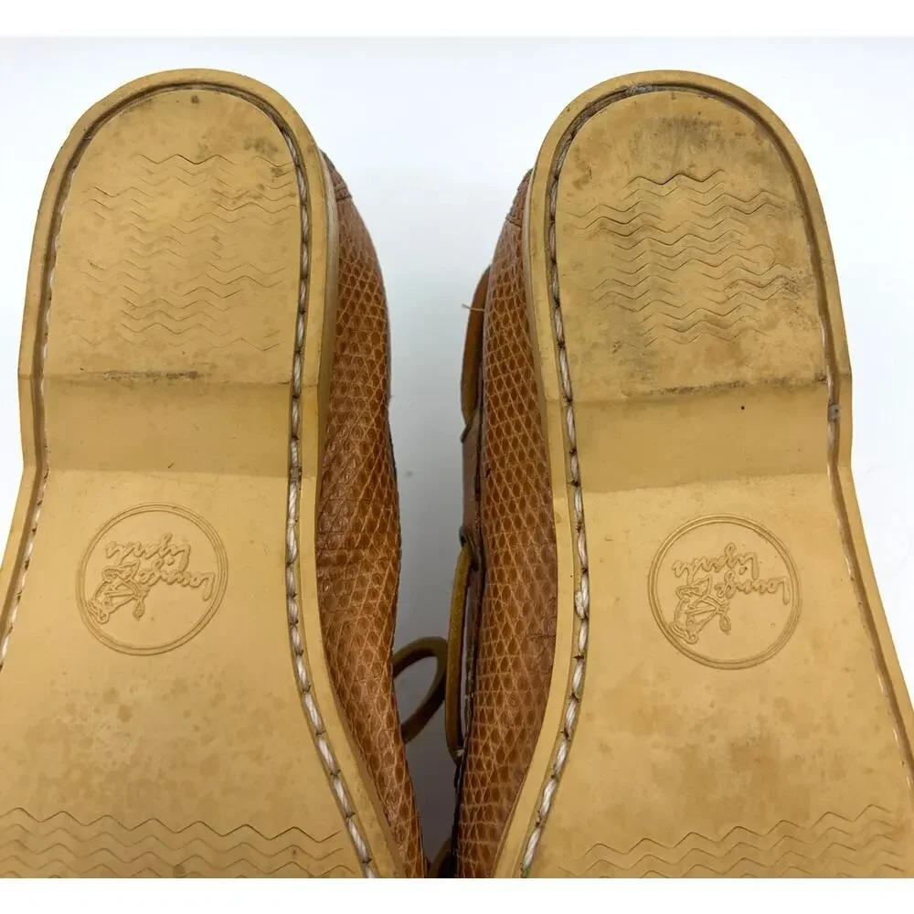 Bid Kids 4 B | LOUNGE LIZARDS Lizard Skin Sip-on Deck Boat Shoes